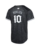 Nike Big Boys and Girls Yoan Moncada Black Chicago White Sox City Connect Limited Player Jersey