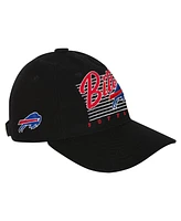 Outerstuff Big Boys and Girls Black Buffalo Bills Retro Wooly Adjustable Hat