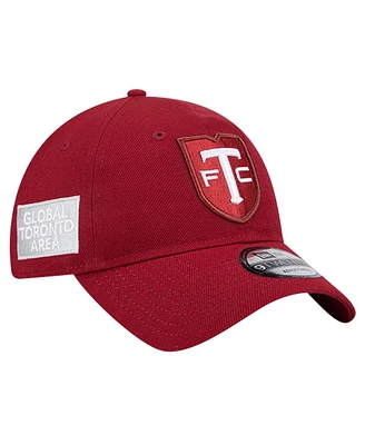 New Era Men's Red Toronto Fc Jersey Hook 9TWENTY Adjustable Hat