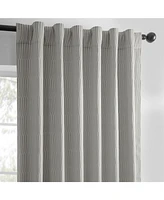 Half Price Drapes Pewter Abstract Lounge Embossed Velvet Room Darkening Curtain