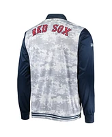 Stitches Men's Navy Boston Red Sox Camo Full-Zip Jacket