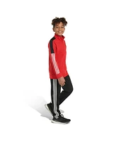 adidas Big Boys Long Sleeve Contrast 2-Stripe Tricot Track, 2-Piece Set