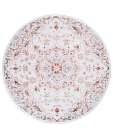 Safavieh Tucson Washable TSN103B 6'x6' Round Area Rug