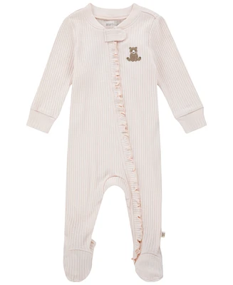 Huggies Baby Girls Rib Coverall