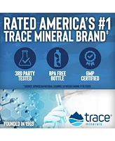 Trace Minerals Colloidal Silver Liquid | 30 Ppm Safe Dose Mineral Supplement, 99.99% Pure, Super