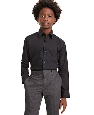 Kenneth Cole Reaction Big Boys Classic Fit Dress Shirt