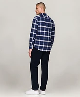 Tommy Hilfiger Men's Shadow Check Cotton Shirt