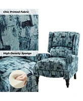 Hulala Home Asikli Manual Recliner with Wingback Design