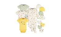 Gerber Baby Girls Essentials 12-Piece Layette Bundle, Fox