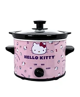 Uncanny Brands Hello Kitty 2qt Slow Cooker - Cook With Your Favorite Kitty Character