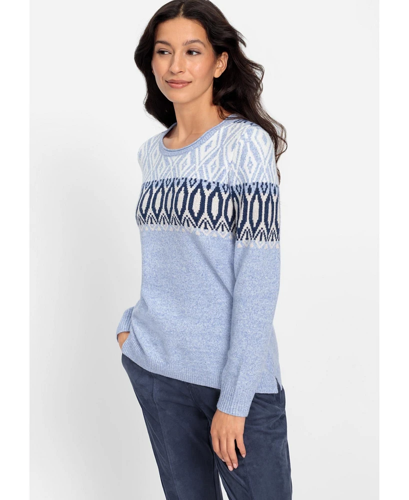 Olsen Women's Nordic Pullover