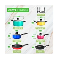 NutriChef Kitchenware Pots & Pans Set
