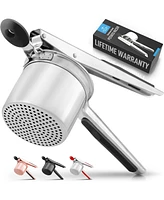Heavy Duty Stainless Steel Large Potato Ricer with Non Slip Handle