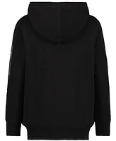 Tommy Hilfiger Big Boys Script Zip Front Sherpa Hoodie