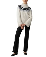 Sanctuary Women's Tis The Season Fair Isle Turtleneck Sweater