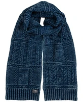 Polo Ralph Lauren Men's Indigo Anchor Scarf