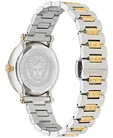 Versace Women's Swiss Greca Sphere Two-Tone Stainless Steel Bracelet Watch 35mm