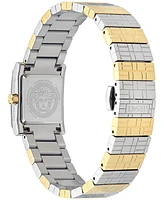 Versace Women's Swiss Mosaic Two-Tone Stainless Steel Bracelet Watch 22mm