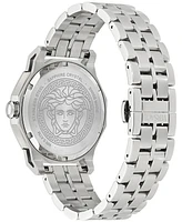 Versace Men's Swiss Stainless Steel Bracelet Watch 43mm