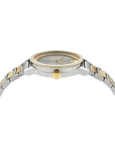 Versace Men's Swiss Two-Tone Stainless Steel Bracelet Watch 40mm