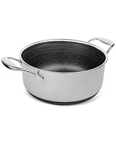 Livwell DiamondClad 6-Qt. Hybrid Nonstick Stainless Steel Pot and Lid