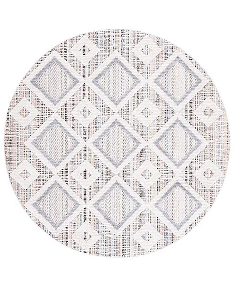 Safavieh Marrakesh 500 MRK523D 3'x3' Round Area Rug