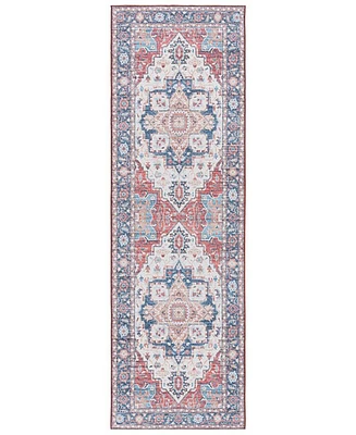 Safavieh Tucson Washable TSN913Q 2'6"x8' Runner Area Rug