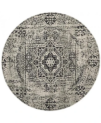 Safavieh Evoke EVK260T 9'x9' Round Area Rug