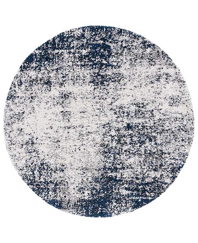 Safavieh Jericho Shag JER112A 6'7"x6'7" Round Area Rug