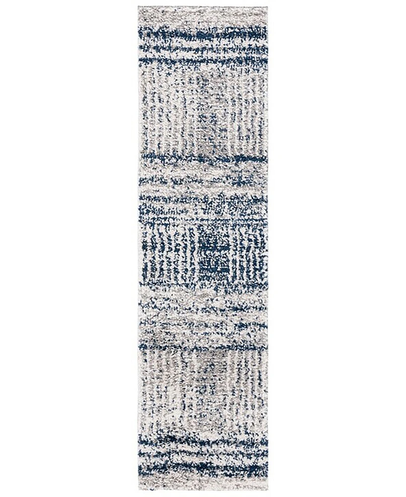 Safavieh Jericho Shag JER100N 2'2"x8' Runner Area Rug