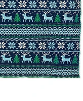 Macy's Thanksgiving Day Parade Tiptoe Reindeer Blanket, Created for Macy's