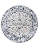 Safavieh Brentwood Ii BNT874M 6'7"x6'7" Round Area Rug