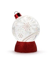 Napco Led Ornament Water Globe, 6 Inches