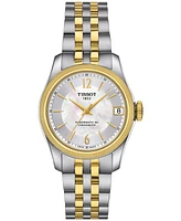 Tissot Women's Swiss Automatic Ballade Cosc Two-Tone Stainless Steel Bracelet Watch 32mm