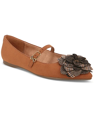 Sam and Libby Women's Maya Flower Mary Jane Flats