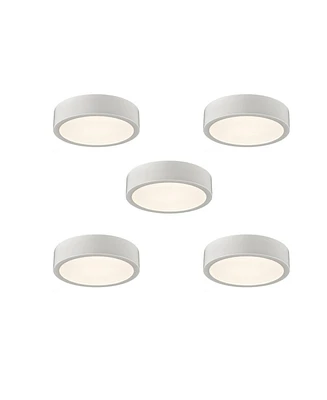 Moose 5-Pack Led Recessed Lighting Dimmable Downlight 5.5 Inch 3500 K,1100 Lm