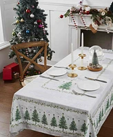 Avanti Trees Polyester Tablecloths Oblong, 60" x 102"