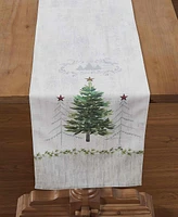 Avanti Trees Polyester Runner, 14" x 72"