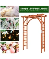Garden Archway Arch Lattice Trellis Pergola for Climbing Plants and Outdoor Wedding Bridal Decor