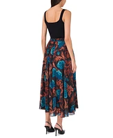 Parker The Emily Floral-Print Relaxed Maxi Skirt