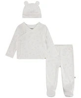 Huggies Baby Boys Long Sleeve Top, Pants and Hat 3-Piece Set