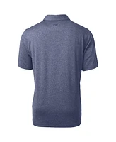 Cutter & Buck Men's Heather Blue Auburn Tigers Forge Stretch Polo