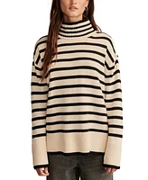 Lucky Brand Women's Mock Neck Long-Sleeve Tunic Sweater