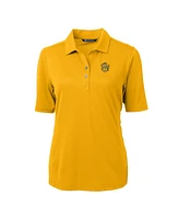 Cutter & Buck Women's Gold Missouri Tigers Team Virtue Eco Pique Polo