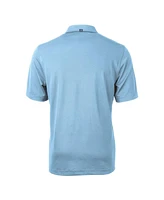 Cutter & Buck Men's Light Blue Houston Oilers Throwback Logo Virtue Eco Pique Polo