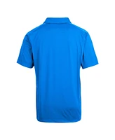 Cutter & Buck Men's Detroit Lions Throwback Logo Prospect Textured Stretch Polo