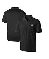 Cutter & Buck Men's Black Las Vegas Raiders Throwback Logo Forge Stretch Polo