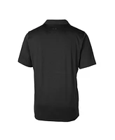 Cutter & Buck Men's Black Las Vegas Raiders Throwback Logo Forge Stretch Polo