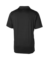 Cutter & Buck Men's Black Virginia Tech Hokies Forge Stretch Polo