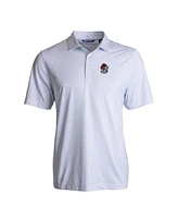 Cutter & Buck Men's Georgia Bulldogs Pike Eco Pebble Print Stretch Polo